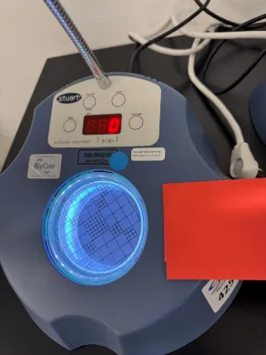 Stuart SC6+ Illuminated Colony Counter for Microbial Analysis