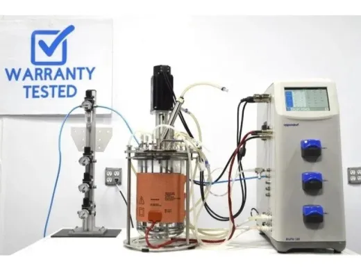 Eppendorf BioFlo 120 Bioprocess Control System with 5 L Glass Autoclavable Vessel