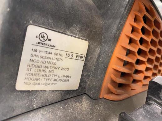 Ridgid Shop Vac Industrial Wet/Dry Vacuum Cleaner-cover