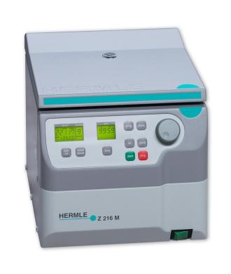 Hermle Z216 M Centrifuge-cover