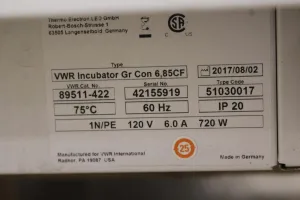 VWR Gravity Convection Incubator, 4 of 4