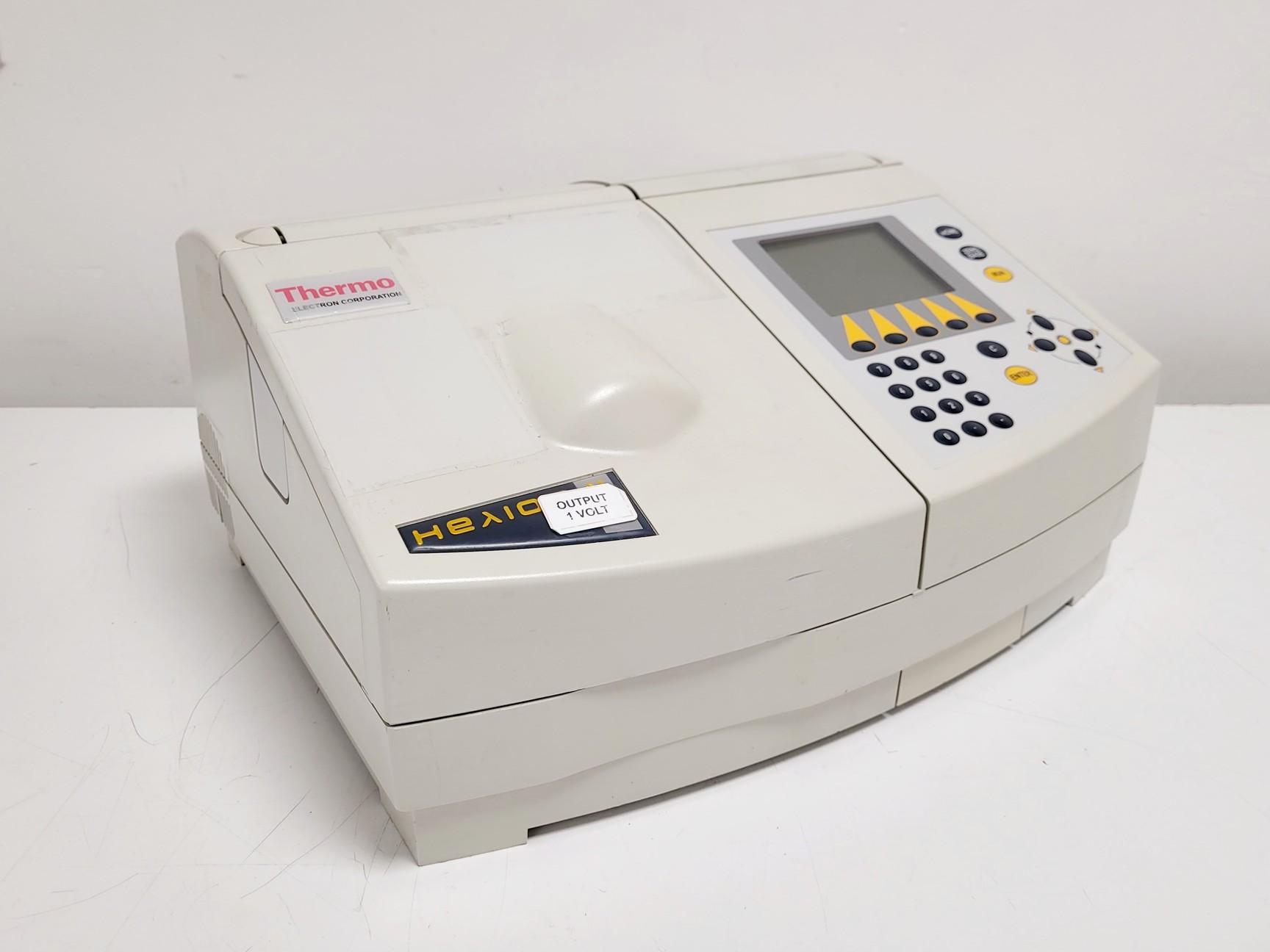 Thermo Electron Helios Gamma UV-Vis Spectrophotometer for Molecular Spectroscopy