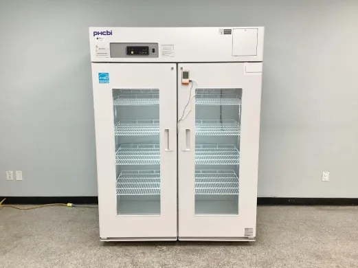 PHCBI MPR-1412 Double Door Laboratory Refrigerator with Digital Control and Forced Air Circulation