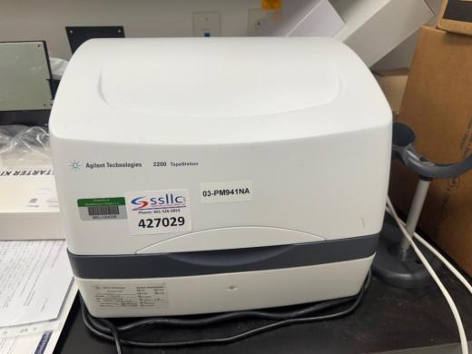 Agilent 2200 TapeStation Automated Electrophoresis System for Nucleic Acid QC-cover