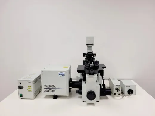 Olympus IX-70 Inverted Microscope with Fluoview FV-500 Confocal Imaging System