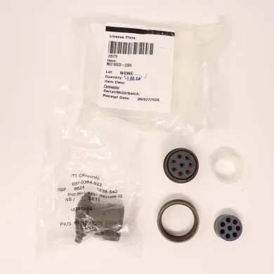 ITT Cannon MS3106E22-23SW 8-Position Circular Female Solder Cup Connector