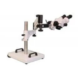 Meiji EMZ-5 Binocular Zoom Stereo Microscope with SAS-3 Articulating Boom Stand, 4 of 6
