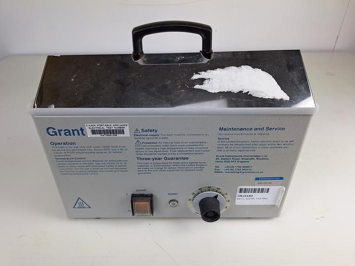 Grant JB1 Laboratory Water Bath with Precision Temperature Control