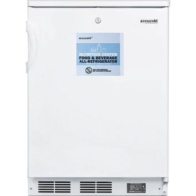 Accucold FF6LWBI7NZ 5.5 Cu.Ft. Laboratory All-Refrigerator with Digital Temperature Display and Solid Door-cover