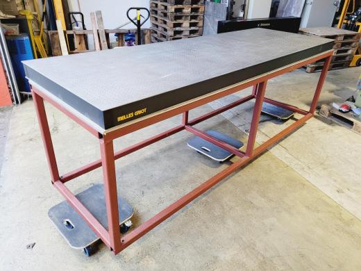 Melles Griot Optical Laser Table 1 x 3m for Precision Laser Experiments-cover
