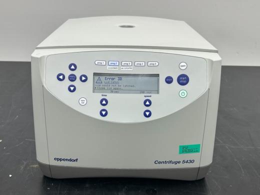 Eppendorf 5430 Bench-top Centrifuge for Molecular Biology Applications-cover