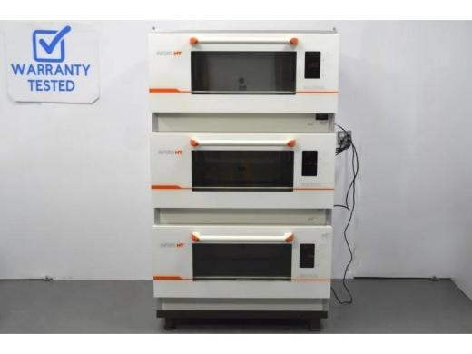 Infors HT Multitron Triple Stack Incubator Shaker White w/ Humidity & CO2 Control-cover