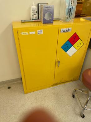 Double-Door Flame Storage Safety Cabinet for Acids and Flammable Chemicals-cover