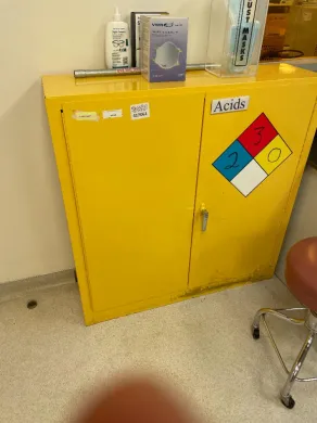 Double-Door Flame Storage Safety Cabinet for Acids and Flammable Chemicals