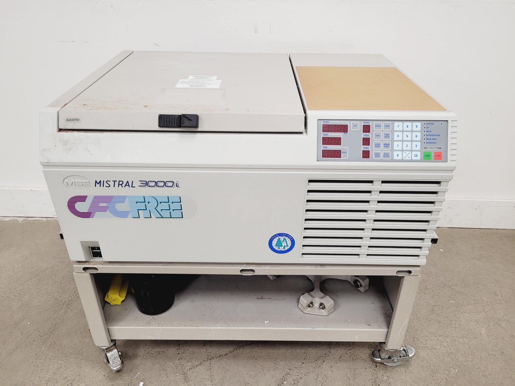 MSE Mistral 3000i Benchtop Refrigerated Centrifuge for Laboratory Use
