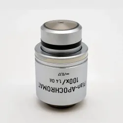 Zeiss Plan APOCHROMAT 100x 1.40 Oil Immersion Microscope Objective 440780-9904, 2 of 3