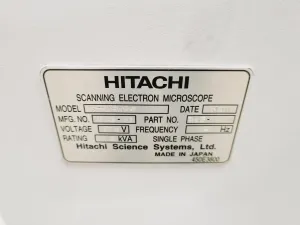 Hitachi S-2600N Scanning Electron Microscope with Oxford X-Max 50 mm² Inca EDS Detector, 6 of 73