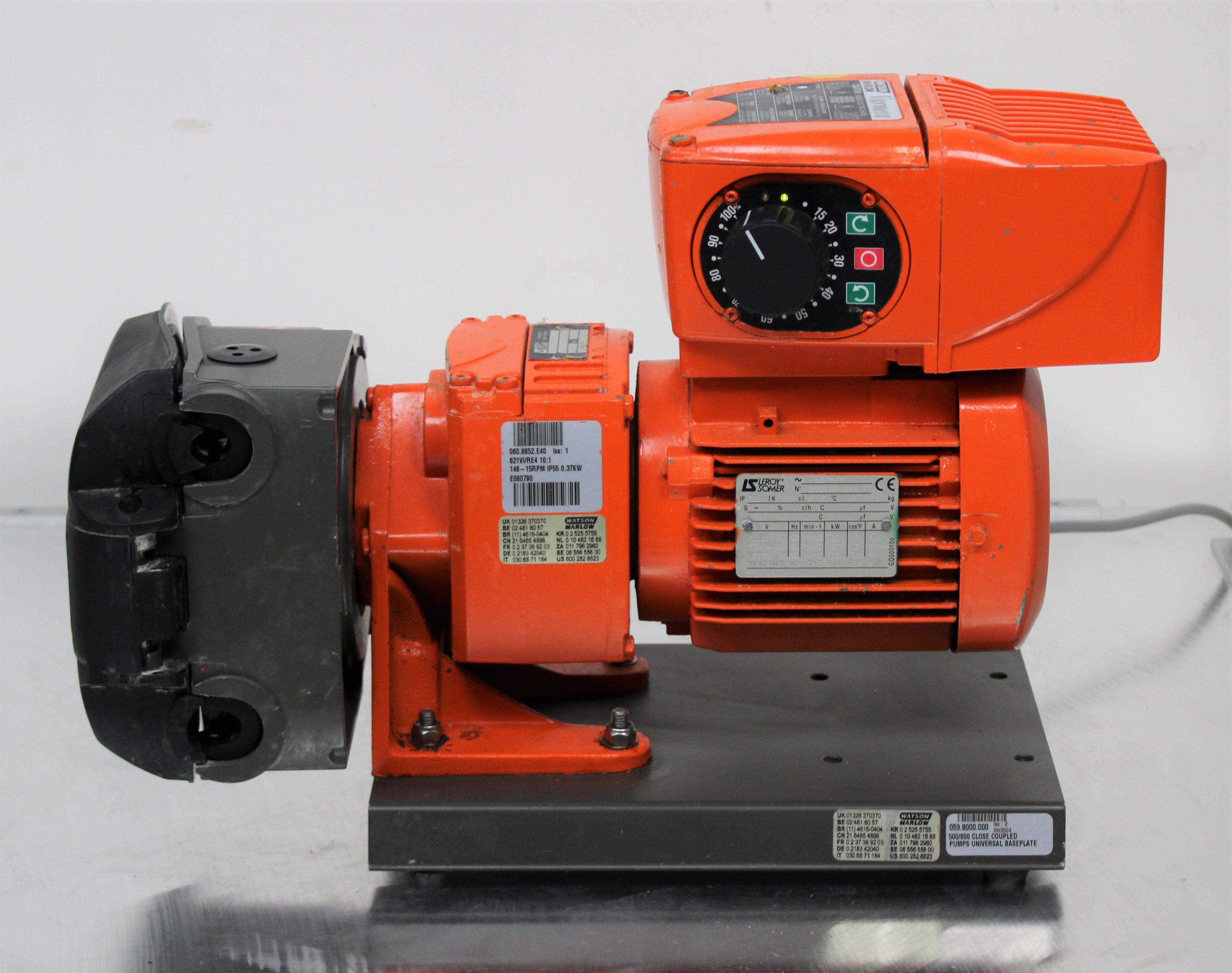 Watson Marlow Varmeca 060.8852.E40 Circulation Pump 230V 50/60Hz Used