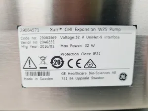 GE Xuri W25 Automated Cell Expansion System with W25 Pump & CBCU Controller, 27 of 45