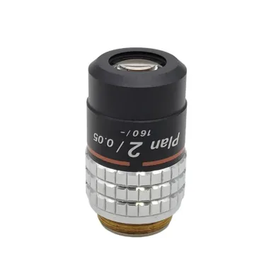 Nikon Microscope Objective Plan 2x 160/- with RMS Thread