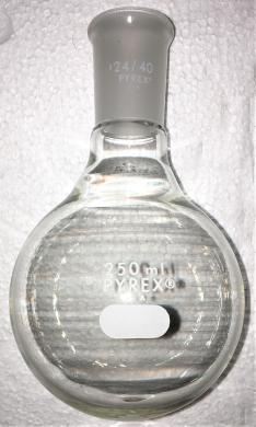 250mL Round Bottom Boiling Flask with 24/40 Ground Glass Joint-cover