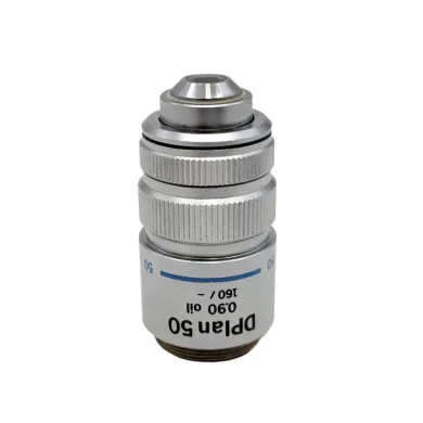 Olympus DPlan 50x Oil Immersion Microscope Objective 160mm Tube Length