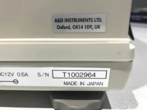 A&D BM-200 Series Micro Analytical Balance with Internal Calibration and Ionizer, 9 of 12