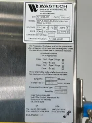 Wastech Engineering Solvent Dispense System with Touchscreen Control and Safety Features, 2 of 7