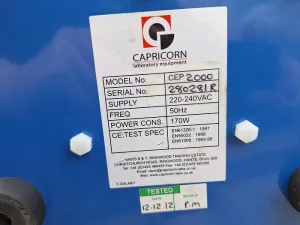 Capricorn CEP2000 Centrifuge, 10 of 11