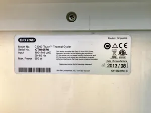 Bio-Rad C1000 Thermal Cycler with Gradient and USB Data Transfer for PCR Applications, 16 of 25