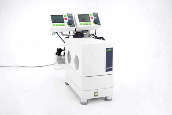 Büchi V-700 PTFE Chemical-Resistant Diaphragm Vacuum Pump with 2 × V-850 Pumps