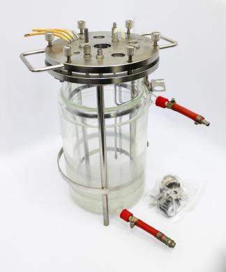 Unknown G11457 5L Bioreactor Reaction Vessel 316L Stainless Steel-cover