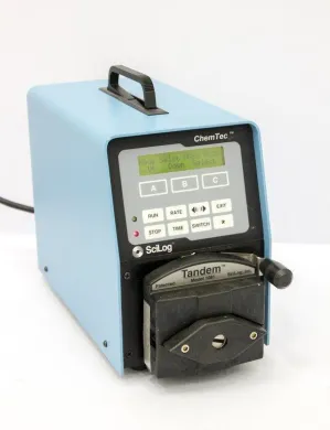 SciLog ChemTec Tandem Model 1081 Peristaltic Metering Pump for Bioreactor Feeding