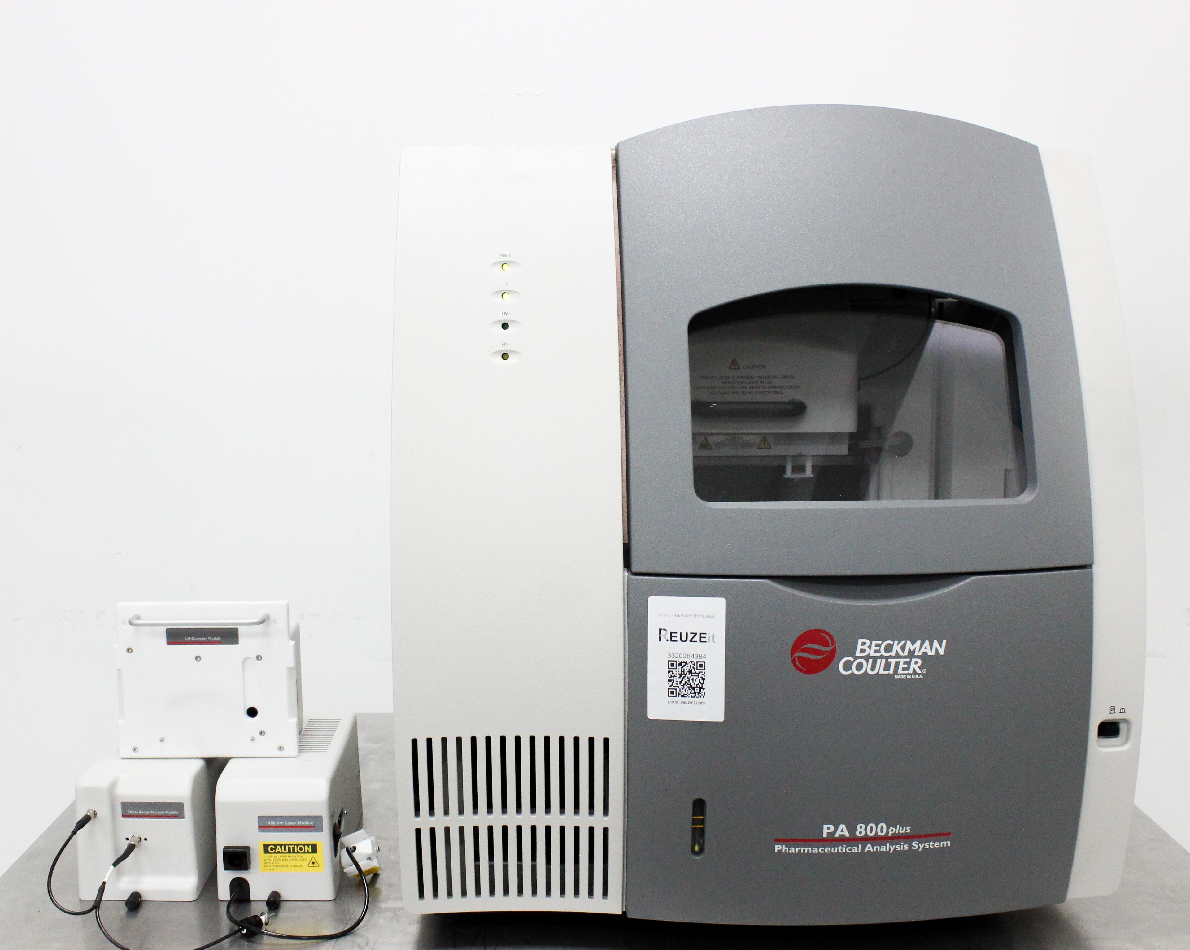 Beckman Coulter PA 800 Plus Capillary Electrophoresis Pharmaceutical Analysis System