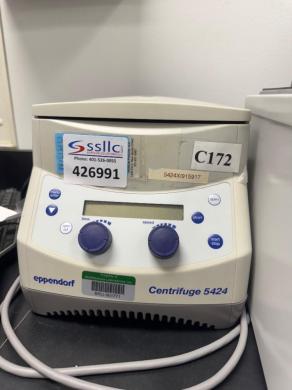 Eppendorf 5424 High-Speed Benchtop Microcentrifuge-cover