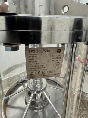 GE BPG 300/500 Preparative Stainless Steel and Glass Chromatography Column-cover