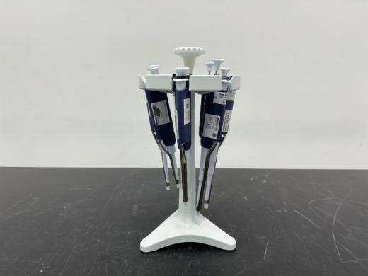 Rainin Pipette-Lite Single Channel Pipettes Set with Stand-cover