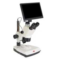 Motic SMZ-171-TLED Stereo Trinocular Microscope w/ Moticam BMH4000X Microscope Camera, 3 of 4