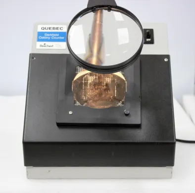Reichert 3325 Darkfield Colony Counter with Adjustable Focusing Rod and 1.5X Lens