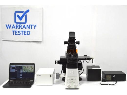 Nikon Eclipse Ti2-E PFS Inverted LED Fluorescence Motorized Research Microscope-cover