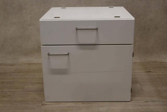 Wesemann White Laboratory Drawer-Door Cabinet-cover