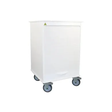 TrippNT MRI Maui Lab Island Cart 51820 – Mobile HDPE Laboratory Storage and Workstation Cart