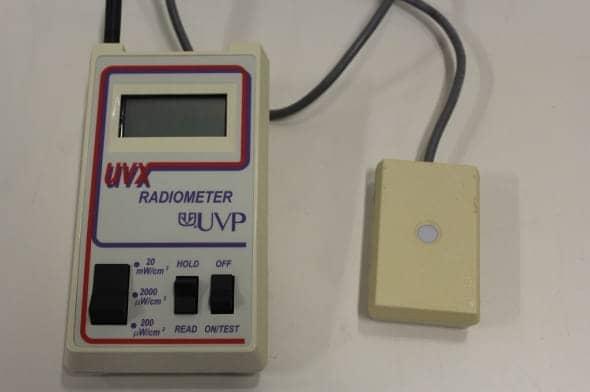 UVP UVX Digital Radiometer for 365nm UV Irradiance Measurement