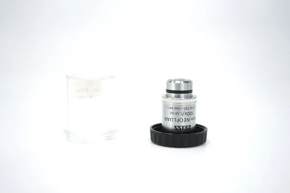 Zeiss 1018-595 Plan Neofluar 100x/1.30 Oil-Immersion Microscope Objective, M27x0.75