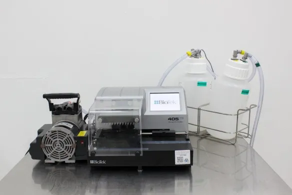 BioTek 405TSR Touchscreen Ultrasonic Microplate Washer for ELISA and Cell-Based Assays