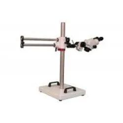 Meiji Techno EMZ-5 Zoom Stereo Microscope with MA502 Eyepieces and BAS-3 Boom Stand, 5 of 5
