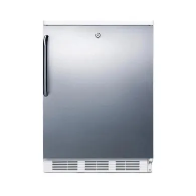 Accucold CT66LWSSTB 24" Wide Counter-Height Laboratory Refrigerator-Freezer