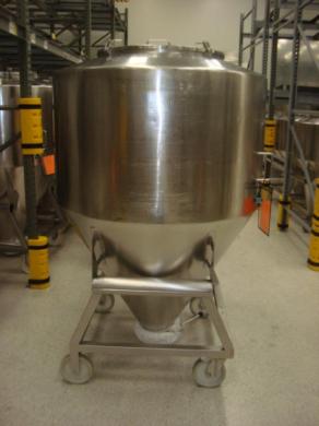 Bohle Mobile 1400 Liter Capacity Stainless Steel Storage Tote for Bioprocessing-cover