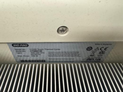 Bio-Rad C1000 Touch 96-Well Thermal Cycler for Precise PCR Amplification-cover