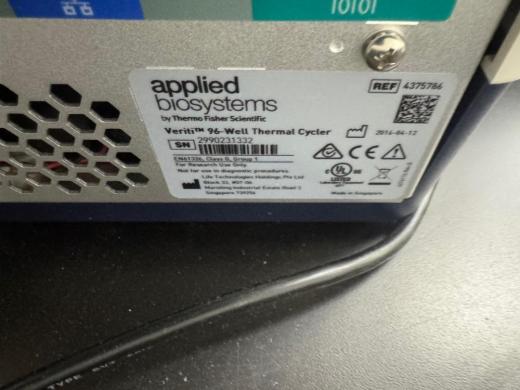 Applied Biosystems Veriti 96-Well Thermal Cycler for PCR Amplification-cover